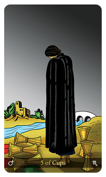 Five of Cups