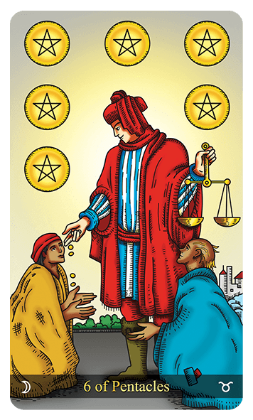 Six of Pentacles