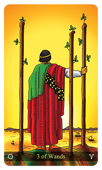 Three of Wands